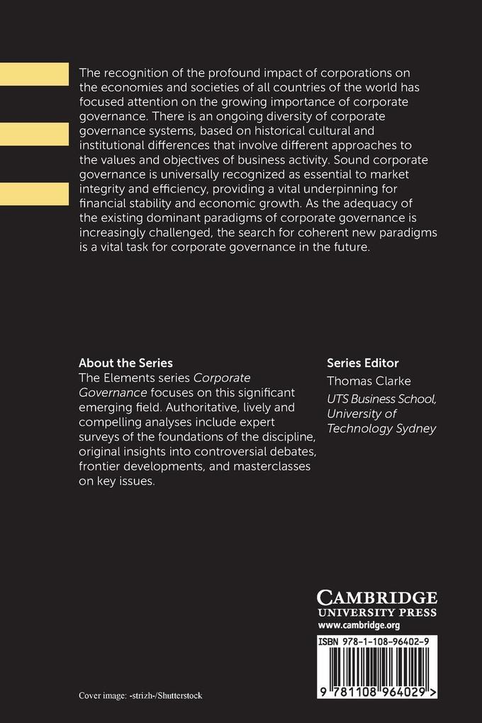 Weitere Ansicht: Corporate Governance | Thomas Clarke