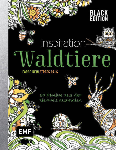 Produktbild: Black Edition: Inspiration Waldtiere