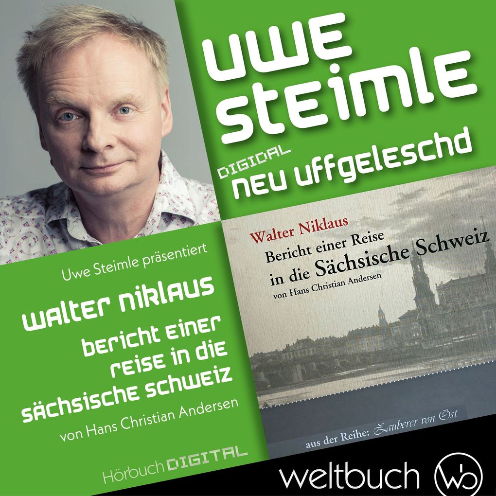 Produktbild: Walter Niklaus: Bericht einer Reise in die Sächsische Schweiz | Uwe Steimle