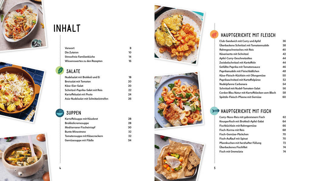 Weitere Ansicht: Familienküche - super easy! | Cora Wetzstein