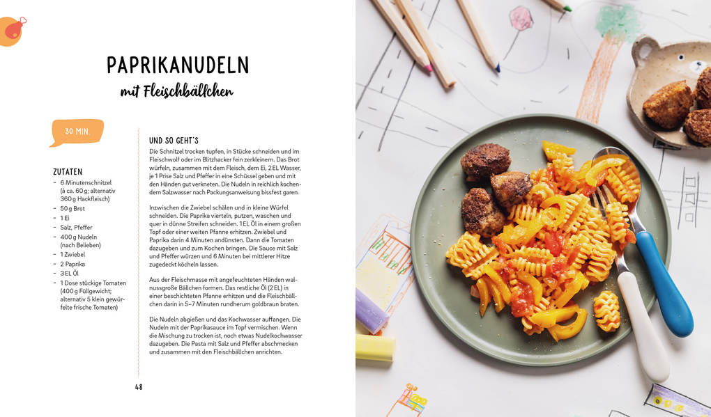 Weitere Ansicht: Familienküche - super easy! | Cora Wetzstein