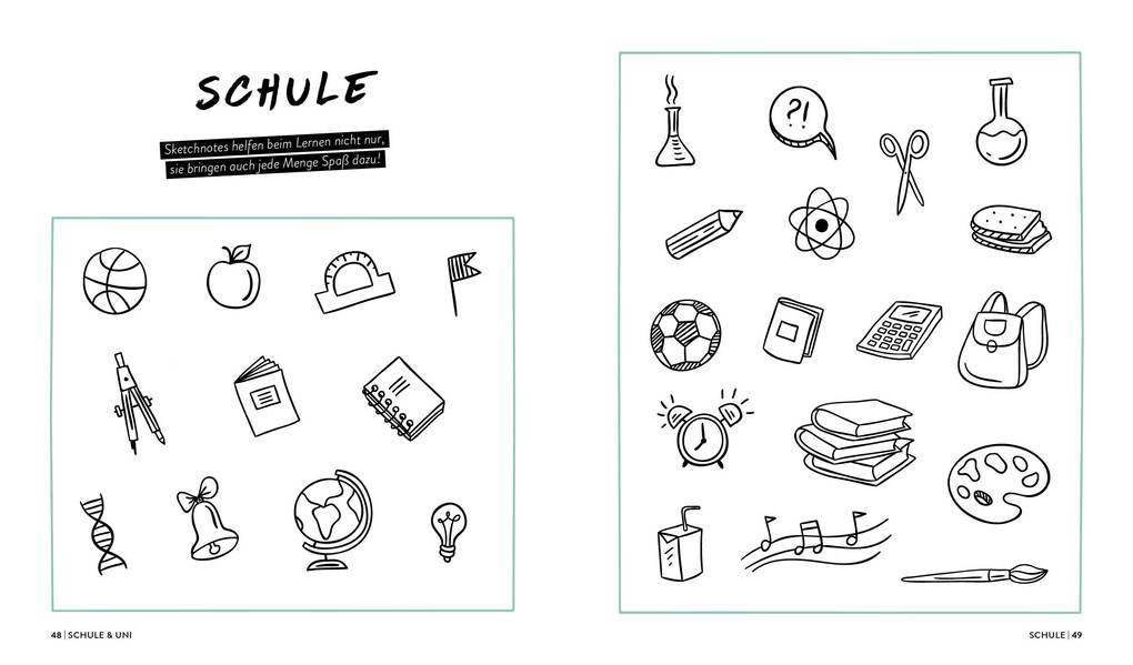 Weitere Ansicht: Let's sketch! Super easy! 1500 Sketchnotes