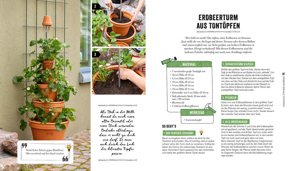 Weitere Ansicht: Hochbeet, Teich, Palettentisch - Projekte zum Selbermachen für Garten & Balkon | Die Stadtgärtner