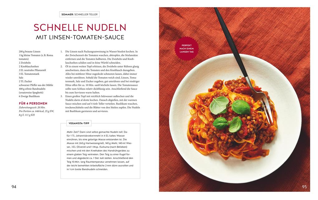 Weitere Ansicht: Die vegane Jeden-Tag-Küche | Nicole Just