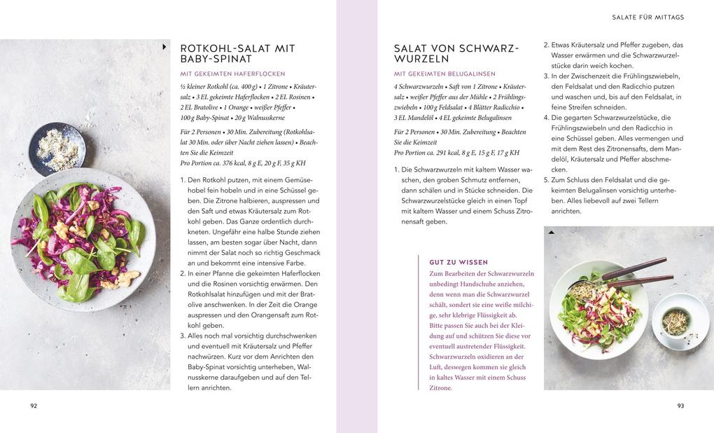 Weitere Ansicht: Basenfasten mit Keimlingen | Sabine Wacker