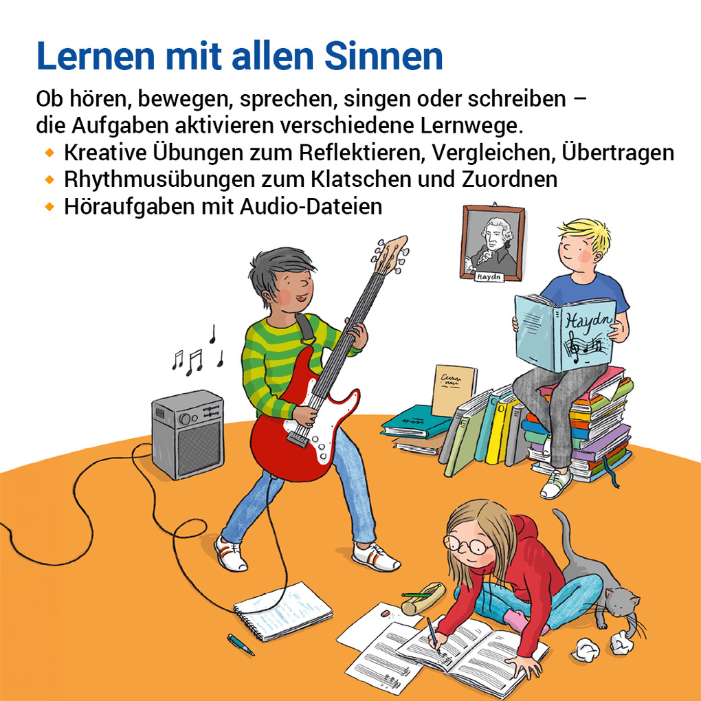 Weitere Ansicht: Das Übungsheft Musik 5/6 | Wolfgang Junge