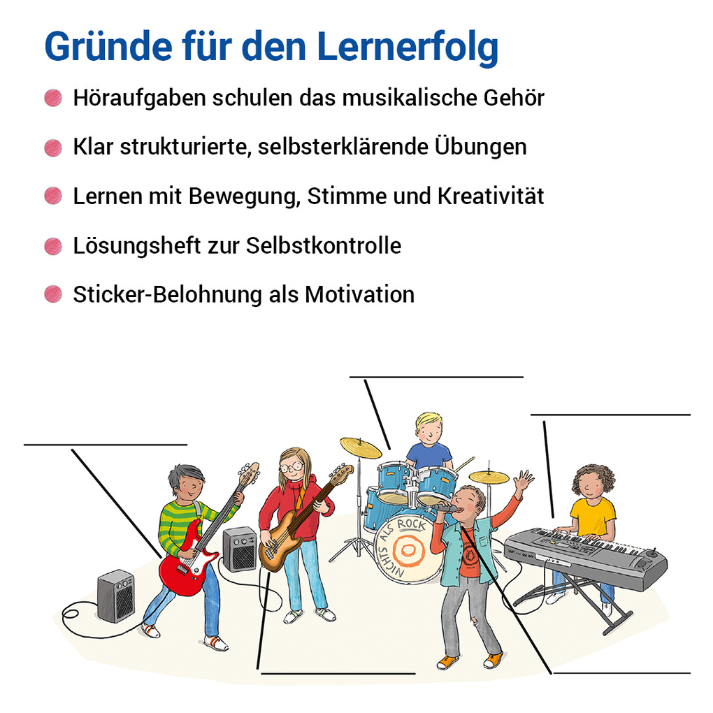 Weitere Ansicht: Das Übungsheft Musik 5/6 | Wolfgang Junge