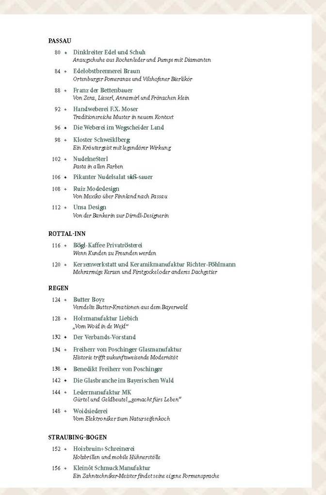 Weitere Ansicht: Manufakturen in Niederbayern | Christine Hochreiter