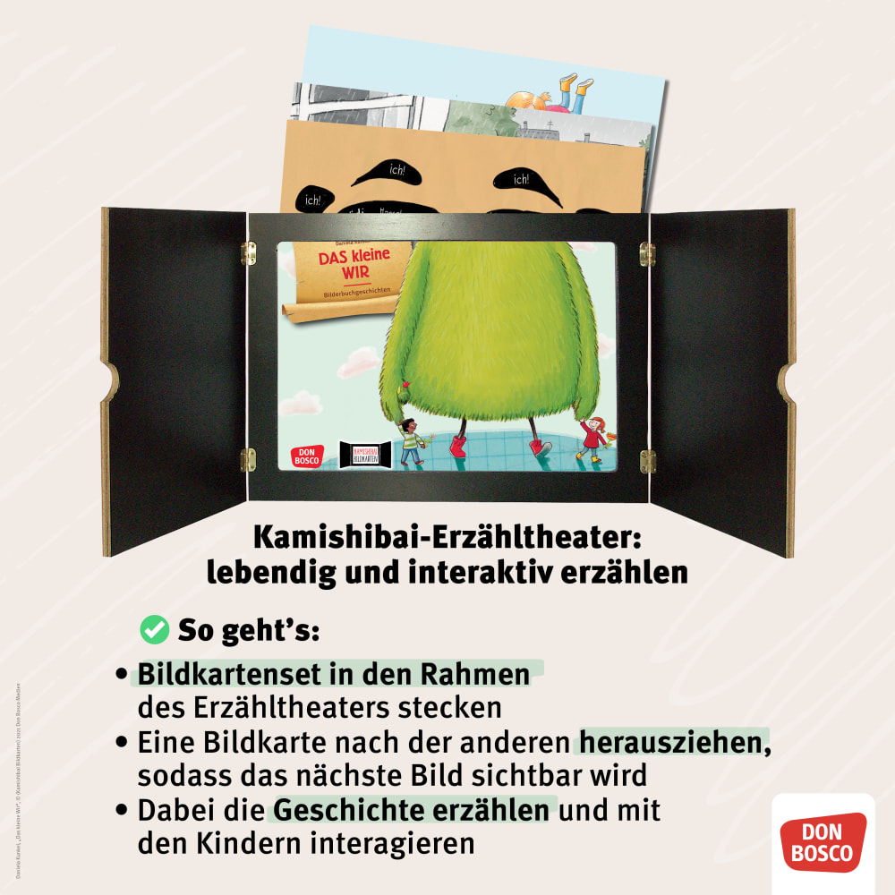 Weitere Ansicht: Kamfu mir helfen? Kamishibai Bildkartenset | Barbara Schmidt