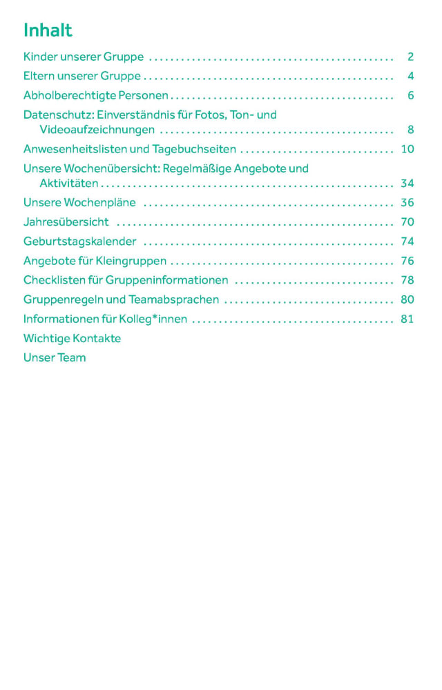 Weitere Ansicht: Das Kita-Gruppentagebuch (DIN A 4) | Redaktionsteam Don Bosco Medien