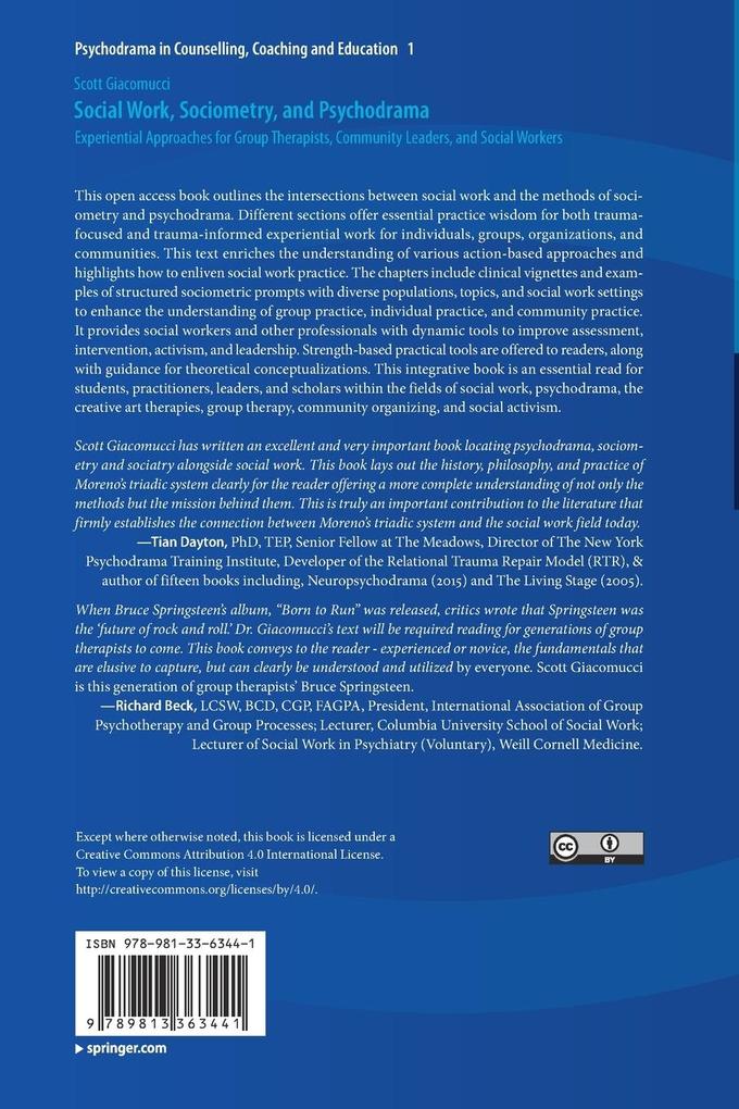 Weitere Ansicht: Social Work, Sociometry, and Psychodrama | Scott Giacomucci