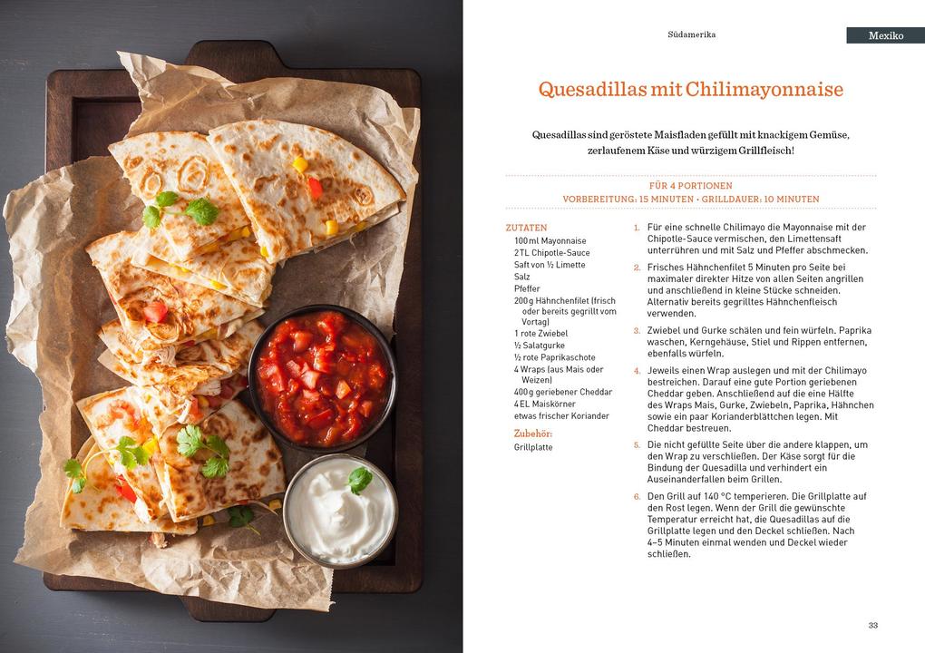 Weitere Ansicht: Grillen mit dem Gasgrill - Rezepte aus aller Welt | Grillkameraden