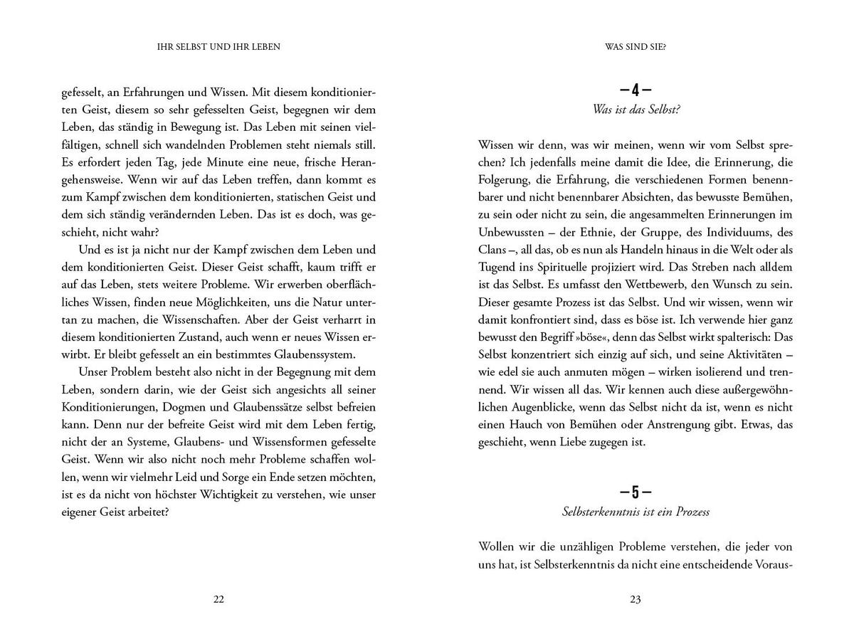 Weitere Ansicht: Was machst du aus deinem Leben? | Jiddu Krishnamurti