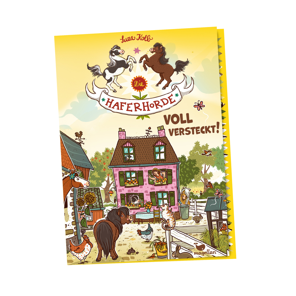 Weitere Ansicht: Die Haferhorde - Voll versteckt! (Puzzle) | Suza Kolb