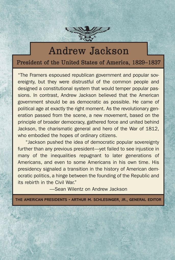 Weitere Ansicht: Andrew Jackson | Sean Wilentz
