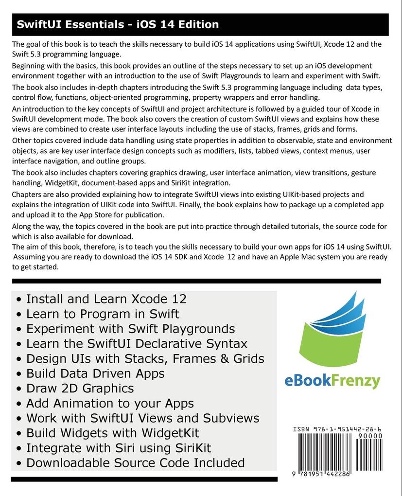 Weitere Ansicht: SwiftUI Essentials - iOS 14 Edition | Neil Smyth
