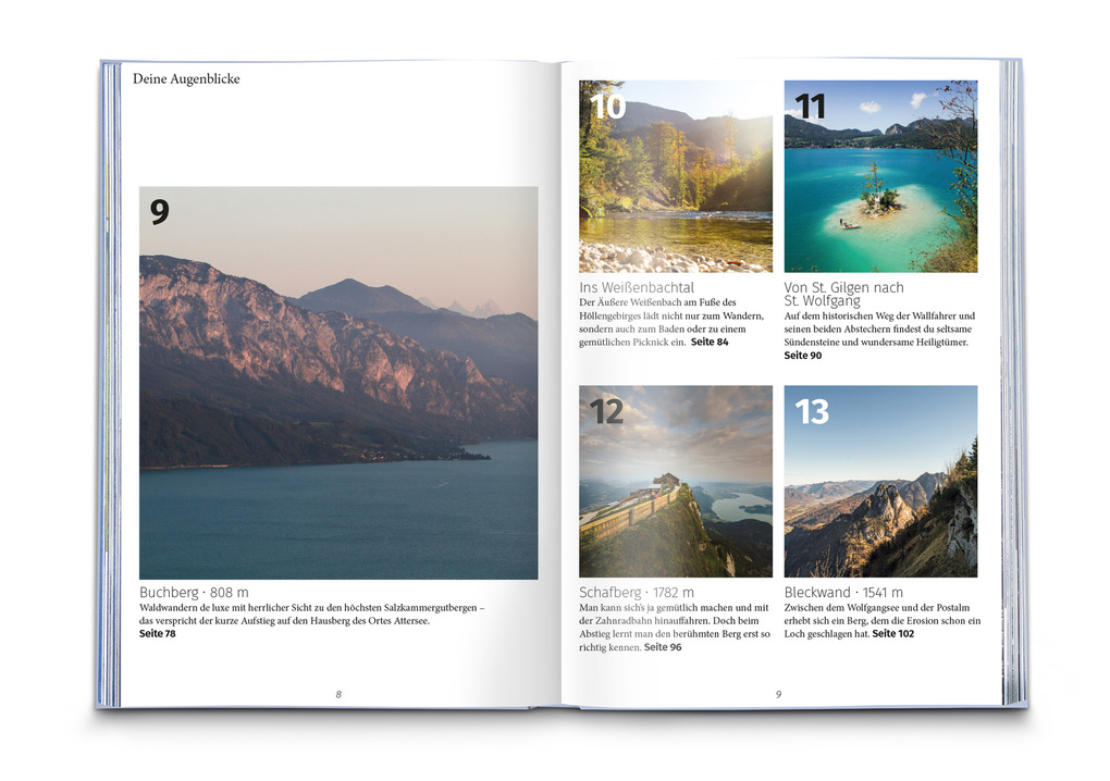 Weitere Ansicht: KOMPASS Dein Augenblick Salzkammergut | Wolfgang Heitzmann, Roman Huber