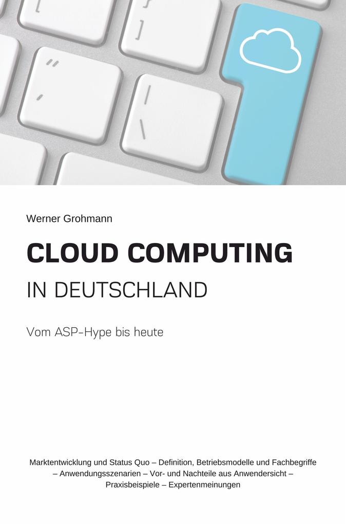Produktbild: Cloud Computing in Deutschland | Werner Grohmann