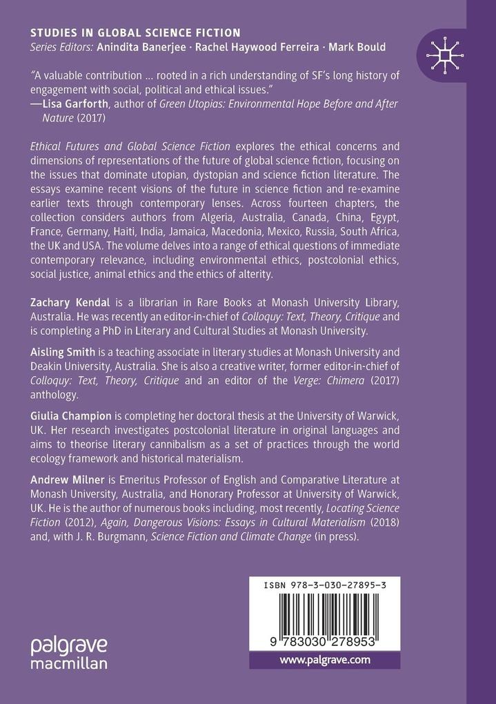 Weitere Ansicht: Ethical Futures and Global Science Fiction