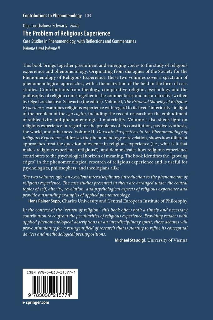 Weitere Ansicht: The Problem of Religious Experience