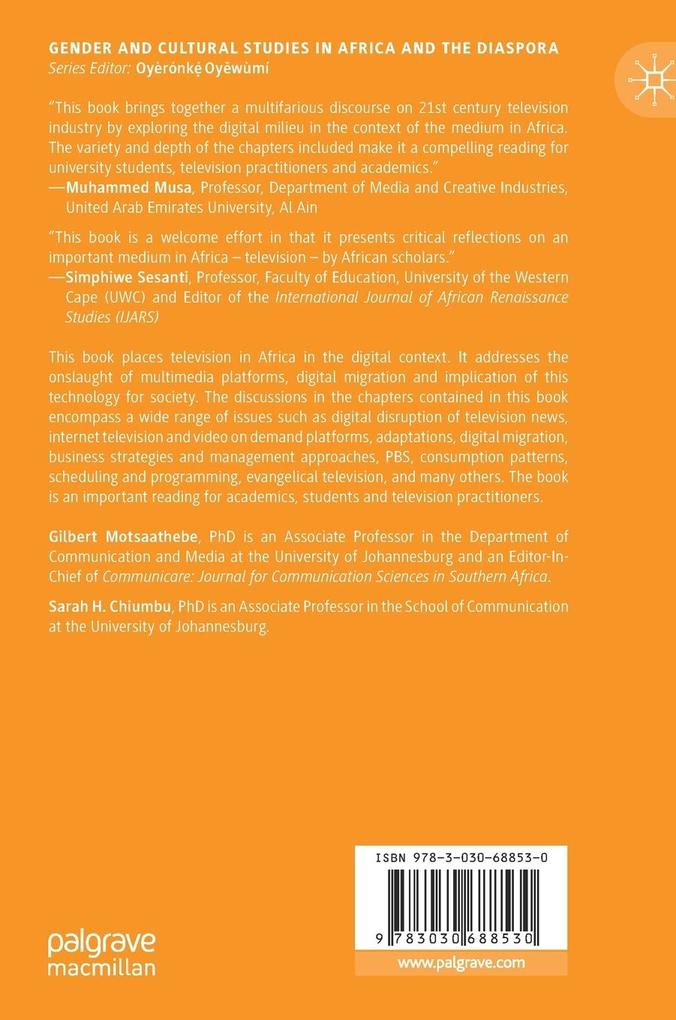 Weitere Ansicht: Television in Africa in the Digital Age