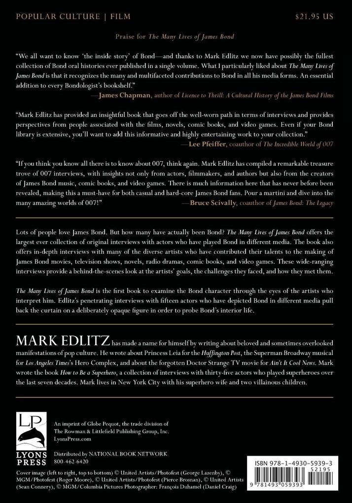 Weitere Ansicht: The Many Lives of James Bond | Mark Edlitz