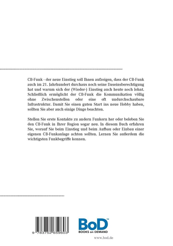 Weitere Ansicht: CB-Funk - der neue Einstieg | Gerd Weichhaus