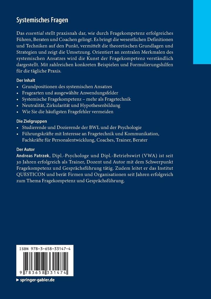 Weitere Ansicht: Systemisches Fragen | Andreas Patrzek