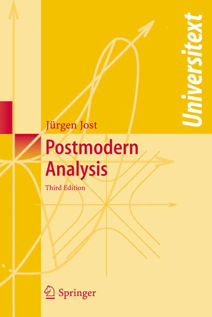 Weitere Ansicht: Postmodern Analysis | Jürgen Jost