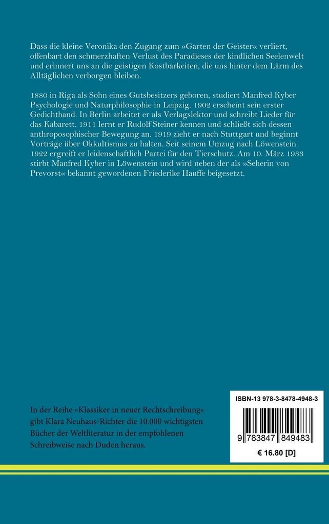 Weitere Ansicht: Die drei Lichter der kleinen Veronika | Manfred Kyber