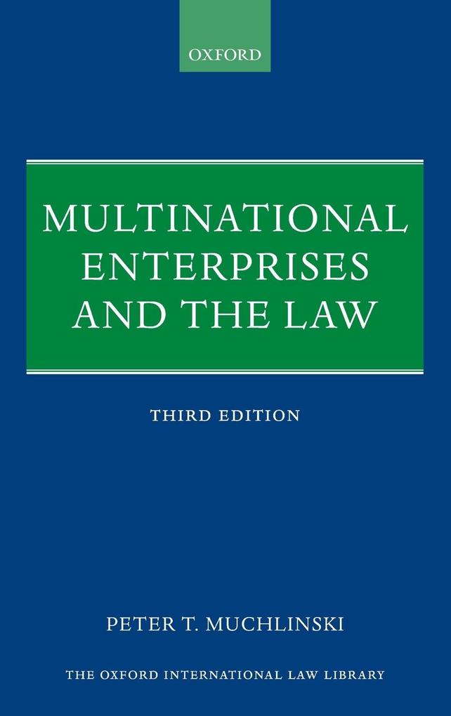 Produktbild: Multinational Enterp & Law 3e Oill C | Muchlinski