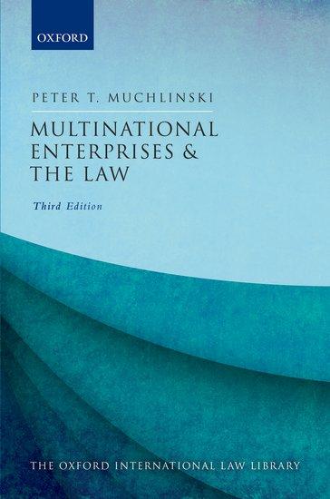 Produktbild: Multinational Enterprises and the Law | Peter Muchlinski