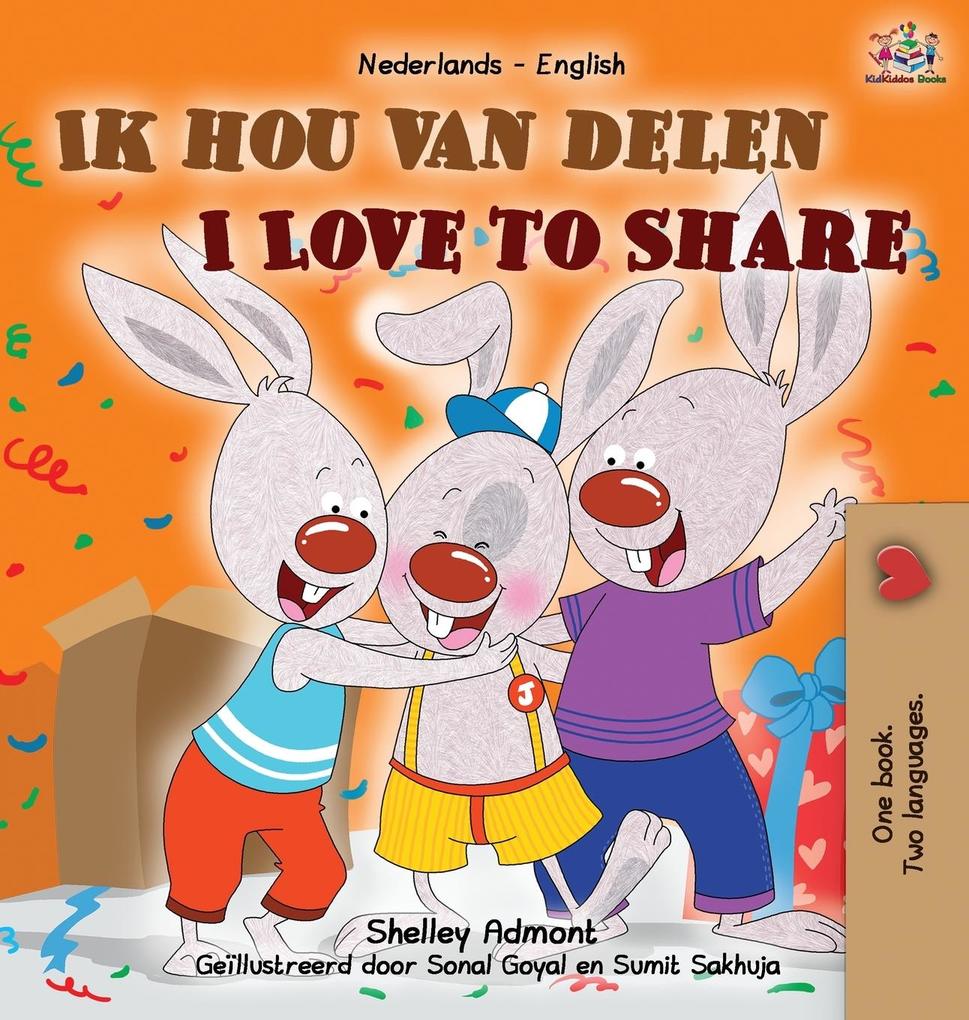 Produktbild: I Love to Share (Dutch English Bilingual Children's Book) | Shelley Admont, Kidkiddos Books