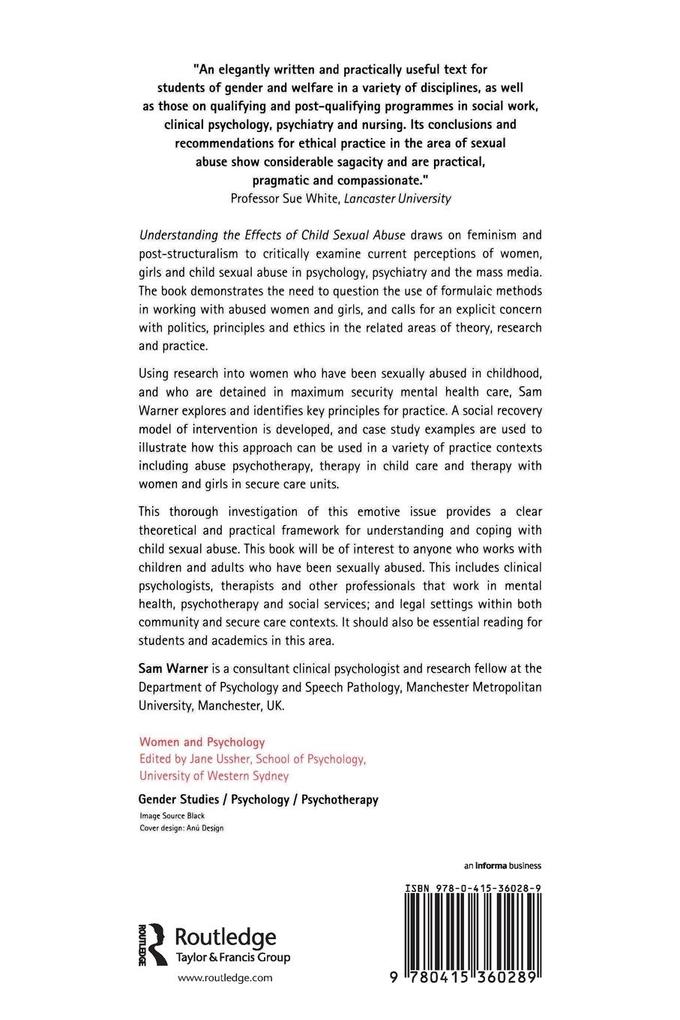 Weitere Ansicht: Understanding the Effects of Child Sexual Abuse | Sam Warner