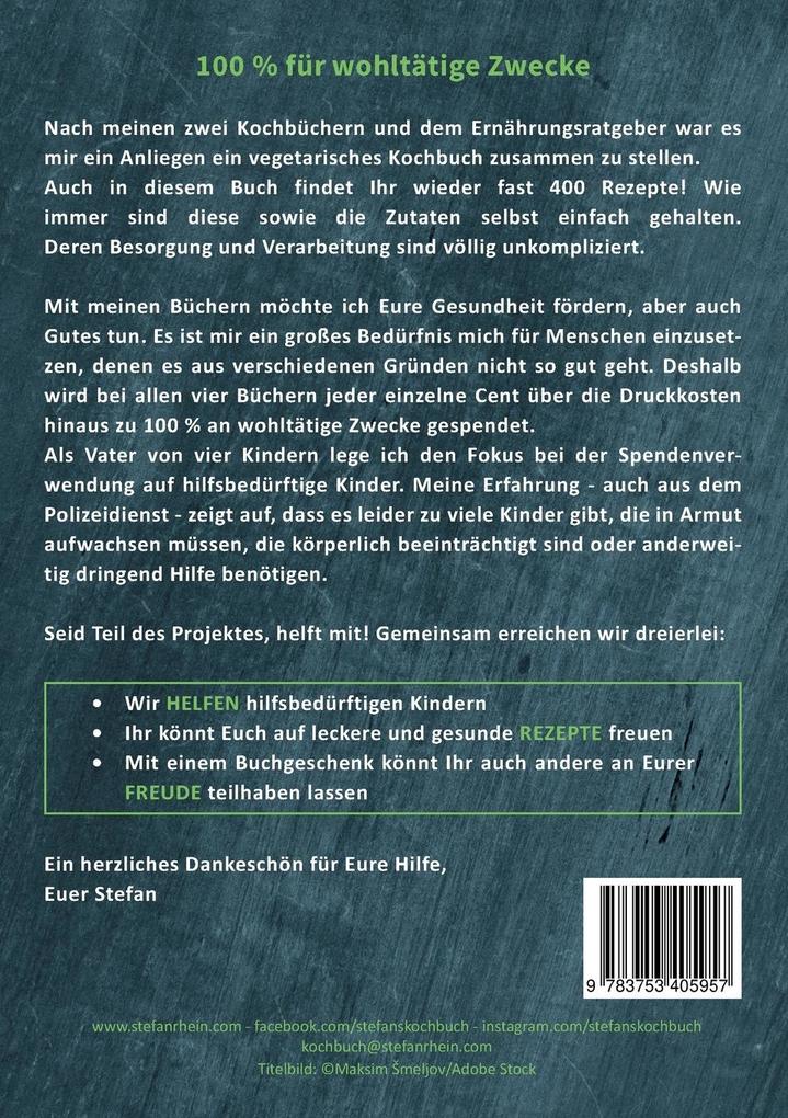 Weitere Ansicht: Stefans vegetarisches Kochbuch | Stefan Rhein
