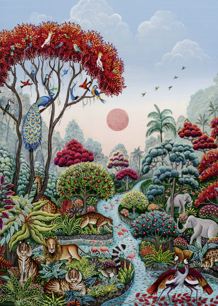 Weitere Ansicht: Heye - Wildlife Paradise, 2000 Teile | Marie Amalia Bartolini