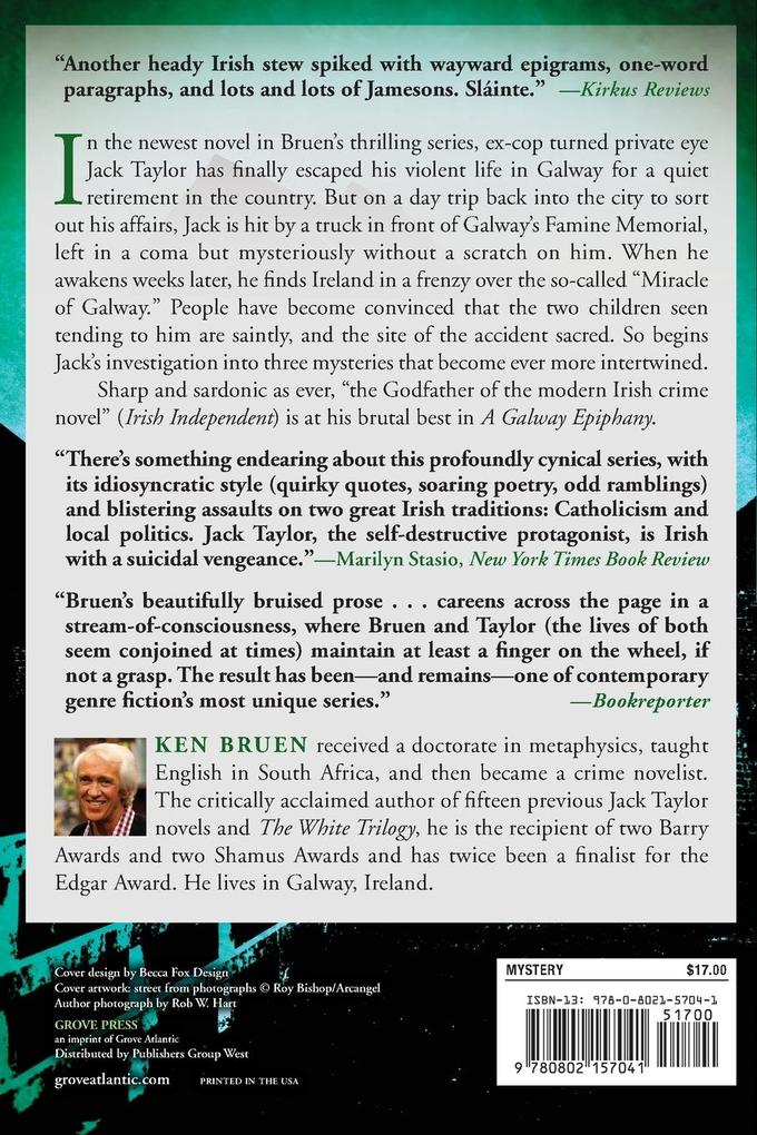 Weitere Ansicht: A Galway Epiphany | Ken Bruen
