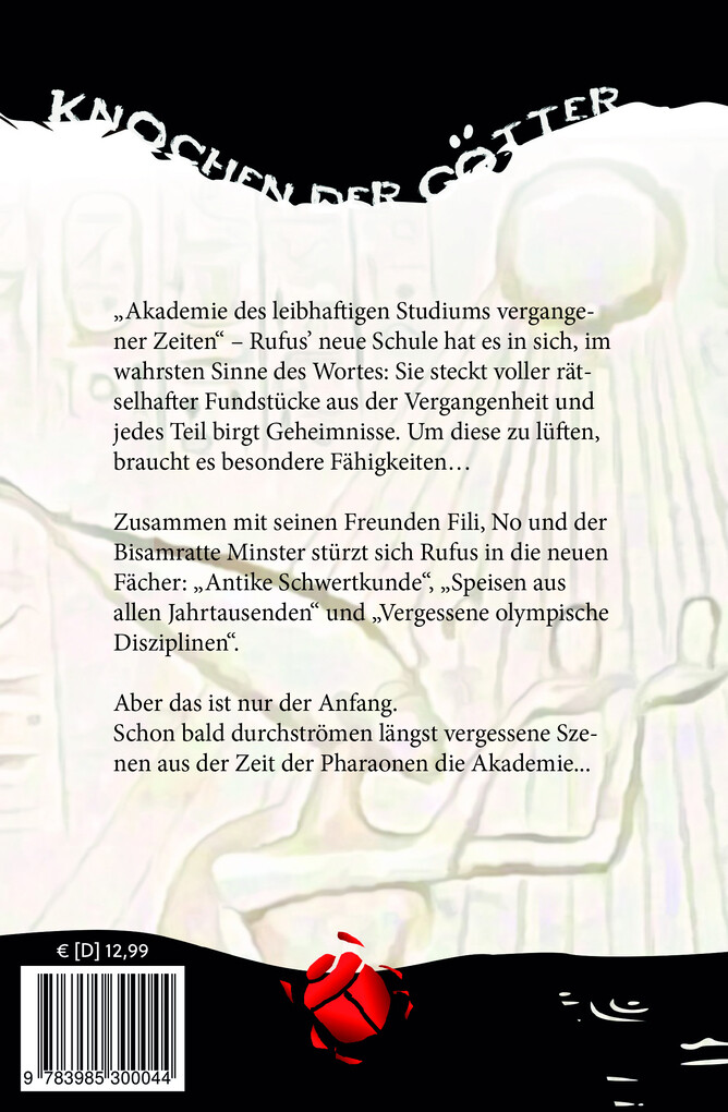 Weitere Ansicht: Die Knochen der Götter | Boris Pfeiffer