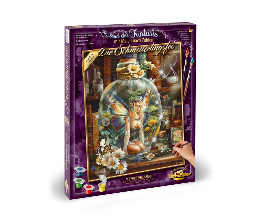 Weitere Ansicht: Schipper Malen nach Zahlen - Die Schmetterlingsfee