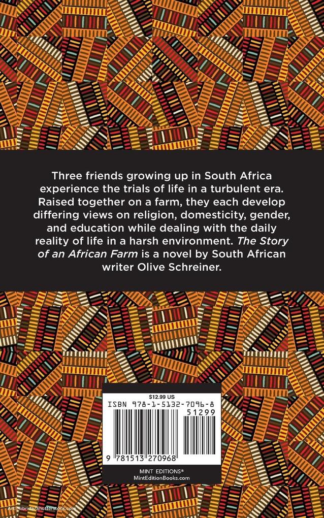 Weitere Ansicht: The Story of an African Farm | Olive Schreiner
