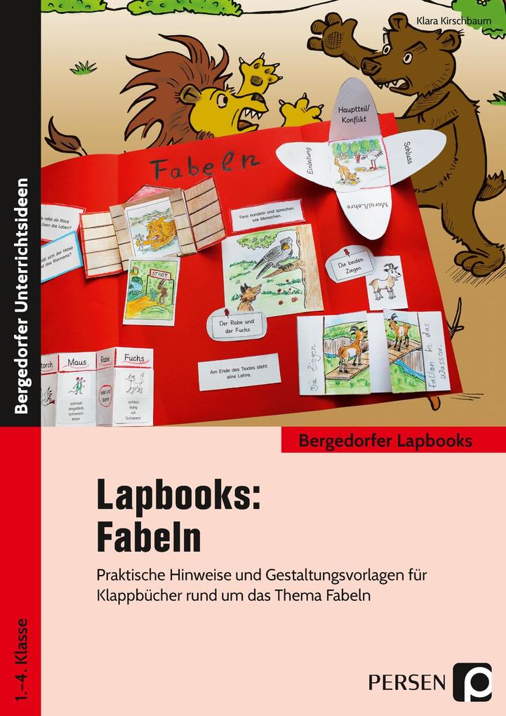 Produktbild: Lapbooks: Fabeln - 1.-4. Klasse | Klara Kirschbaum