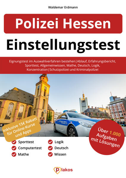Produktbild: Einstellungstest Polizei Hessen | Waldemar Erdmann
