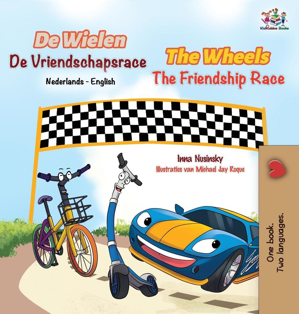 Produktbild: The Wheels The Friendship Race (Dutch English Bilingual Book for Kids) | Kidkiddos Books, Inna Nusinsky