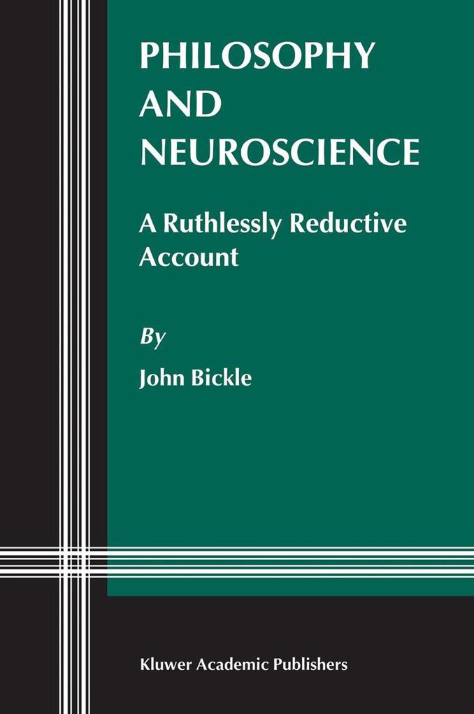 Produktbild: Philosophy and Neuroscience | J. Bickle