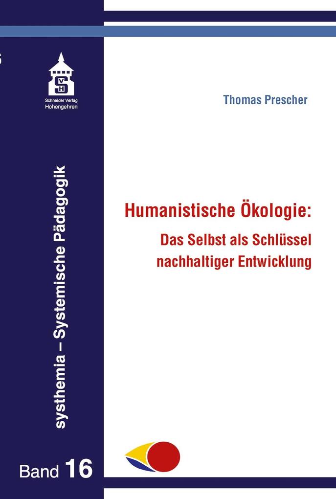 Produktbild: Humanistische Ökologie | Thomas Prescher