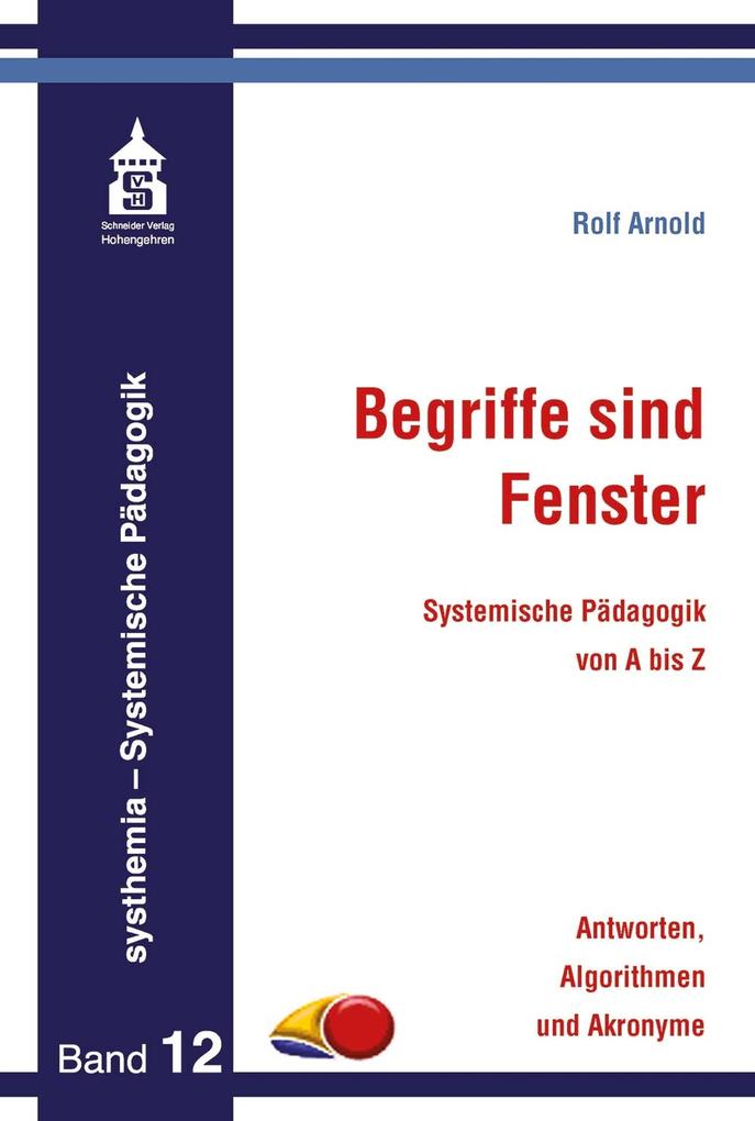 Produktbild: Begriffe sind Fenster | Rolf Arnold
