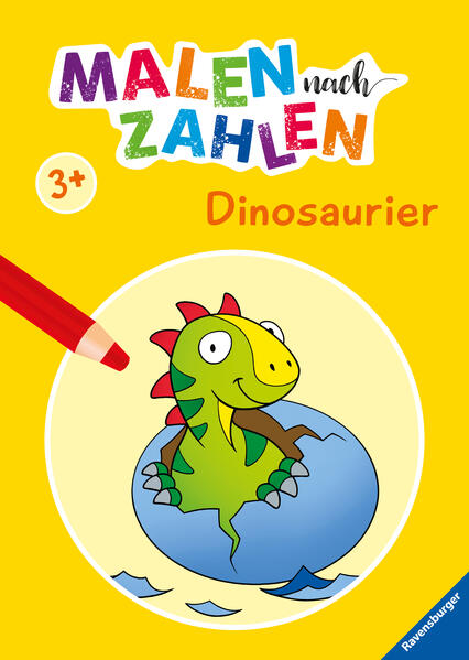 Produktbild: Malen nach Zahlen ab 3 Jahren: Dinosaurier