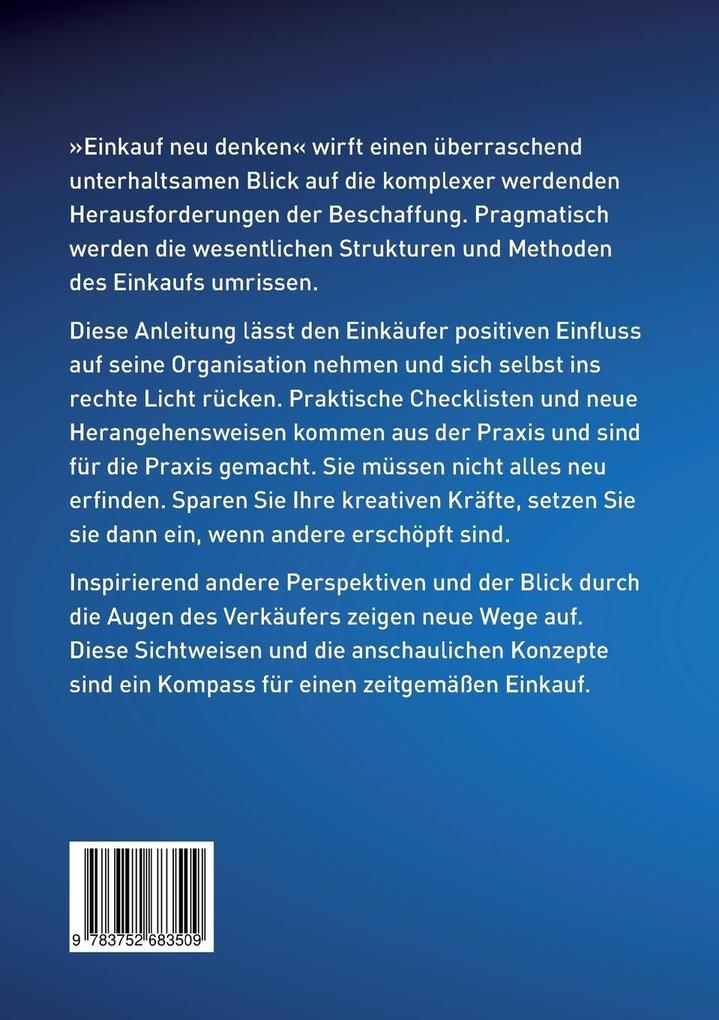 Weitere Ansicht: Einkauf neu denken | Manfred Schmid