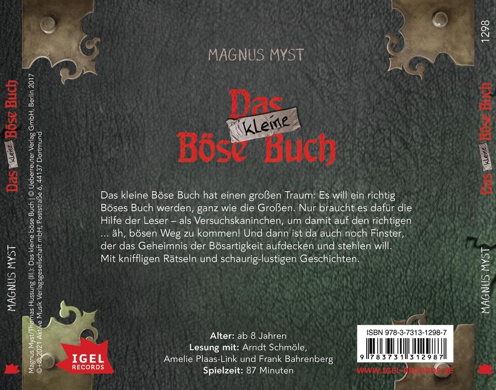 Weitere Ansicht: Das kleine Böse Buch 1 | Magnus Myst