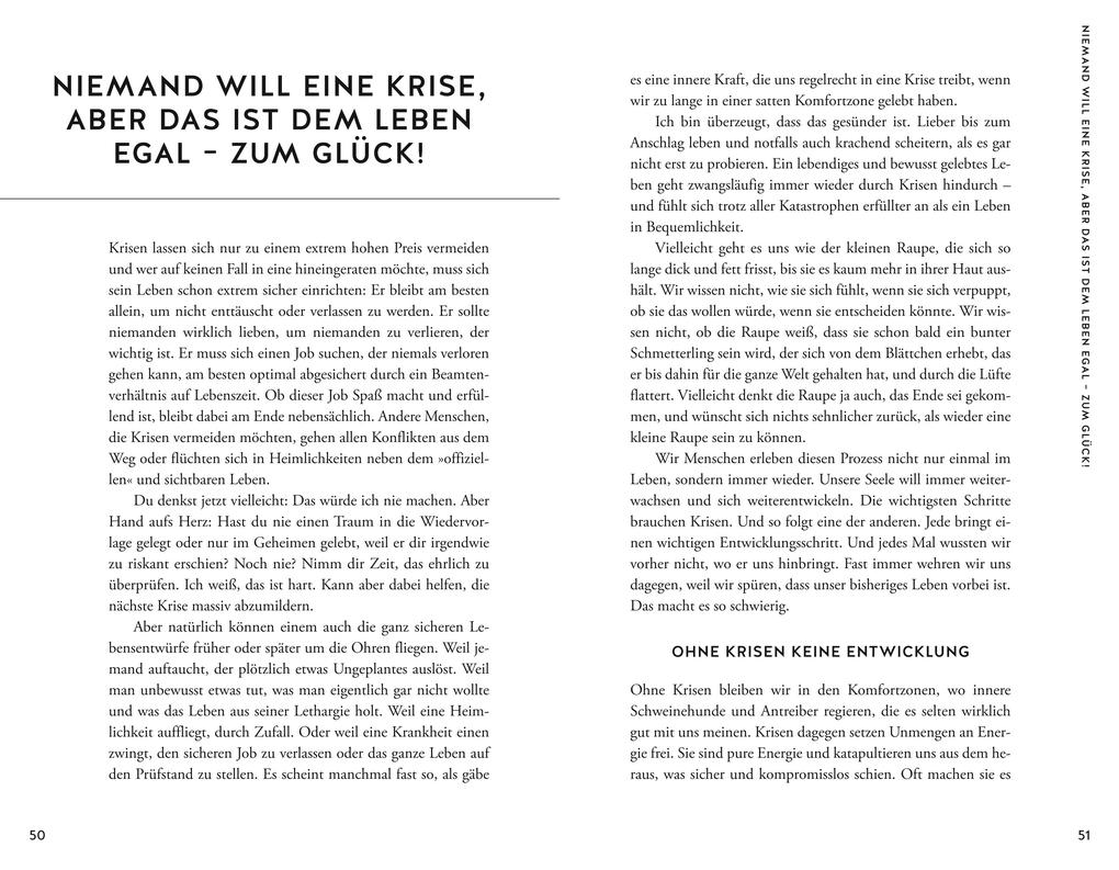 Weitere Ansicht: Wenn dir das Leben in den Arsch tritt, nutze den Schwung | Anke Precht